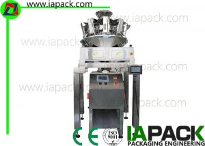 5.5 KW Nuts Premade Pouch Packing Machine Zip Packaging Packing