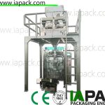 6 KW 0.6 MPa granule packing machine auto seberat sistem servis PLC