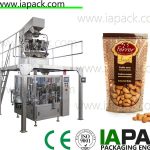 jernih kernels packing machine dengan 10 head weigher 50g-500g doypack packing machine bag width up to 300mm