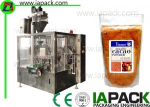 Premade Bag Tea Packing Machine Packing Heat Sealing Equipment