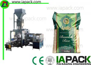 Premade Rice Open Mouth Bagging Machine Placer Bag Otomatis